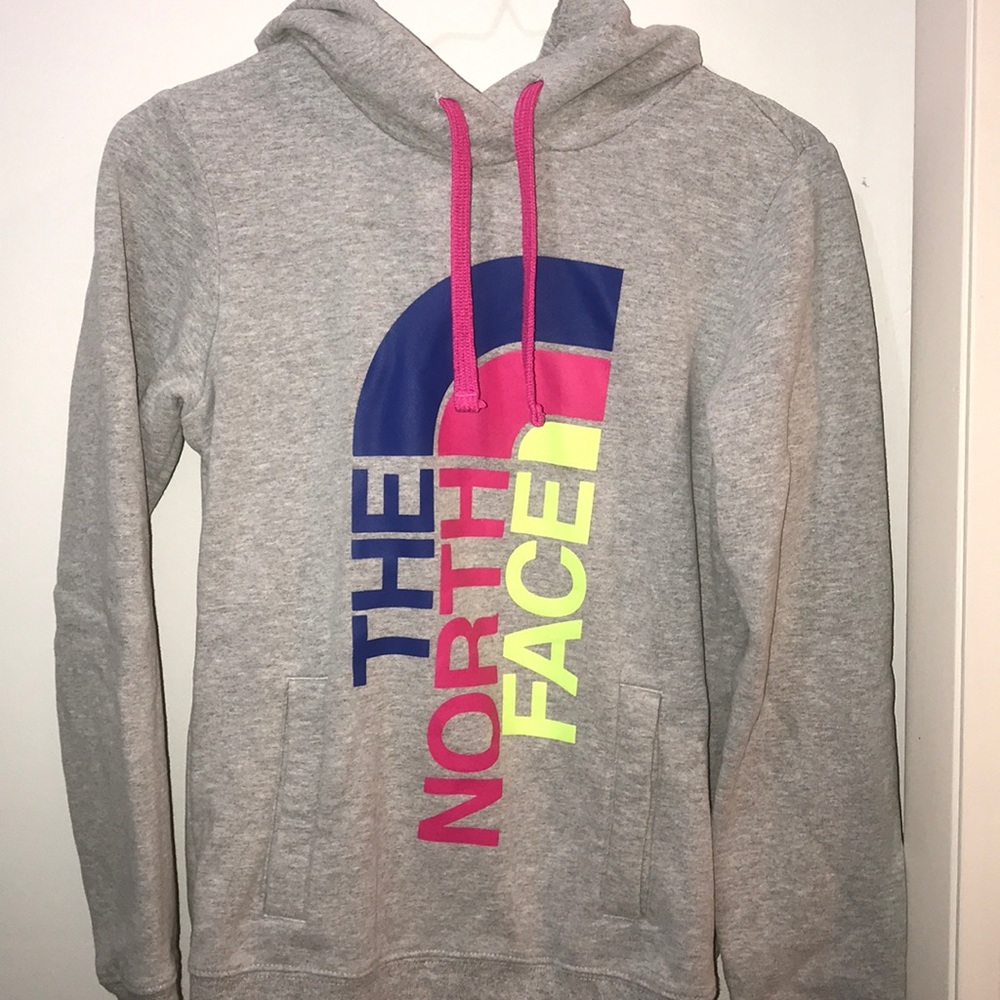 Gray North Face Sweatshirt (great condition)